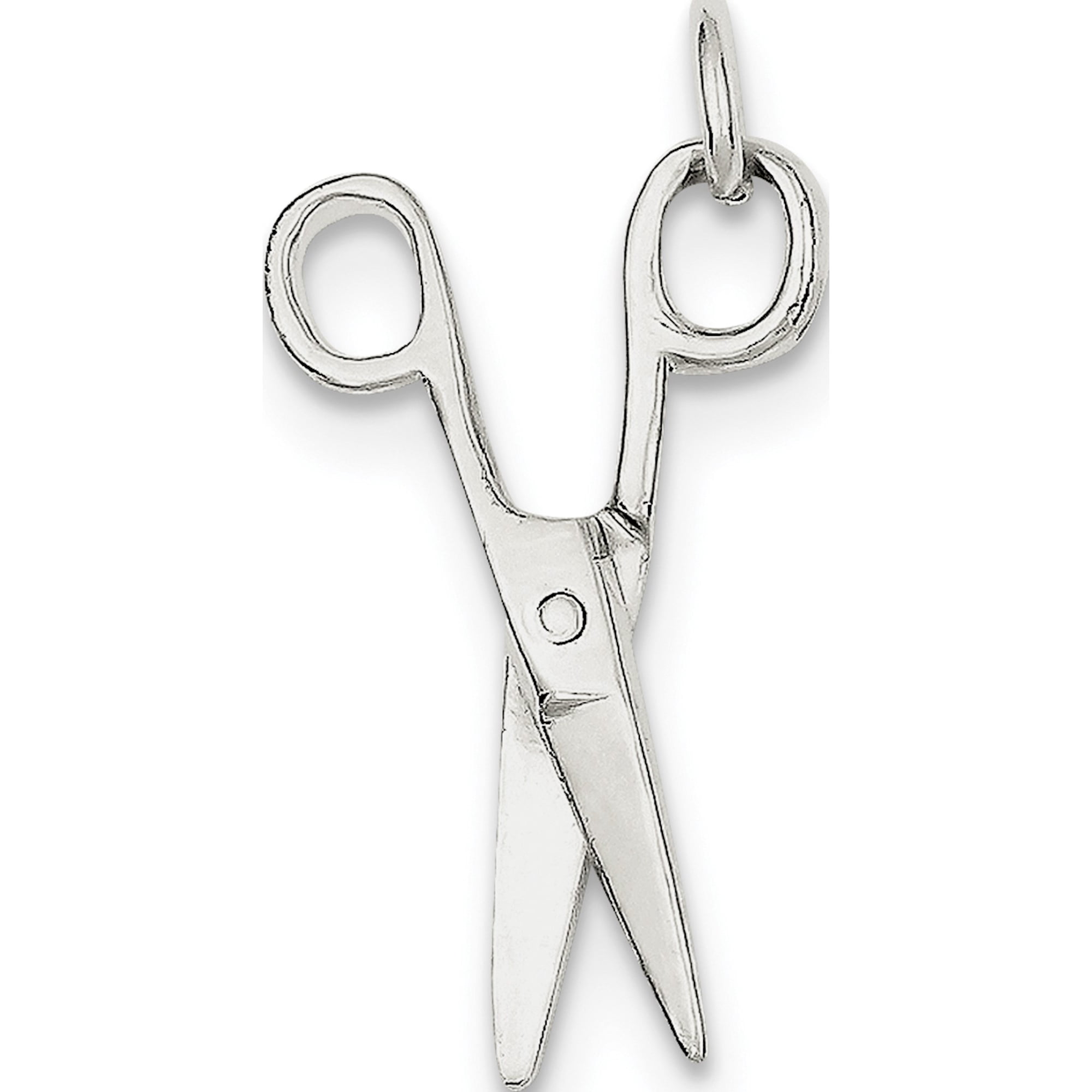 925 Sterling Silver Scissors Charm Made in USA